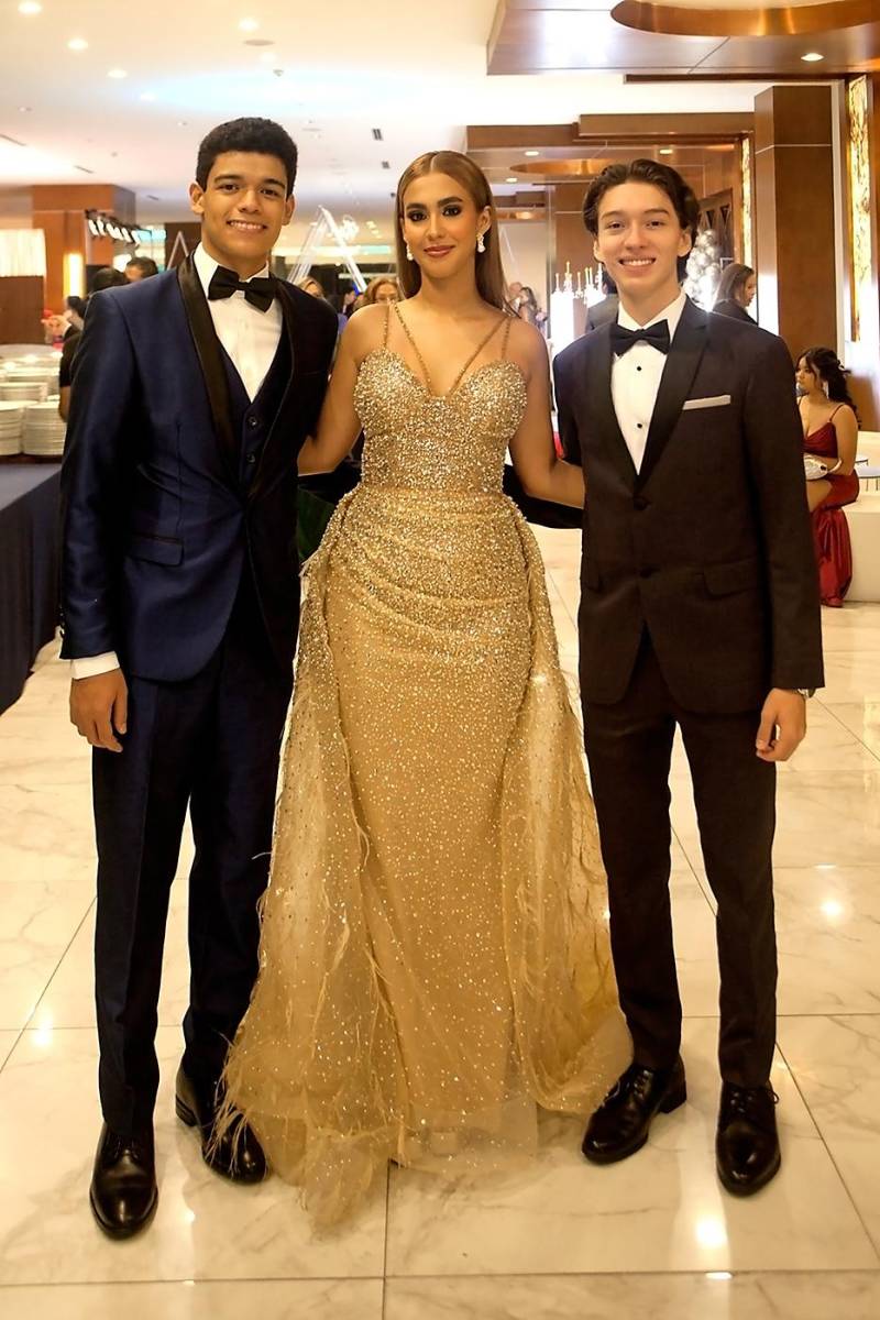 Diego Ardón, Luciana Morales y William Ewens