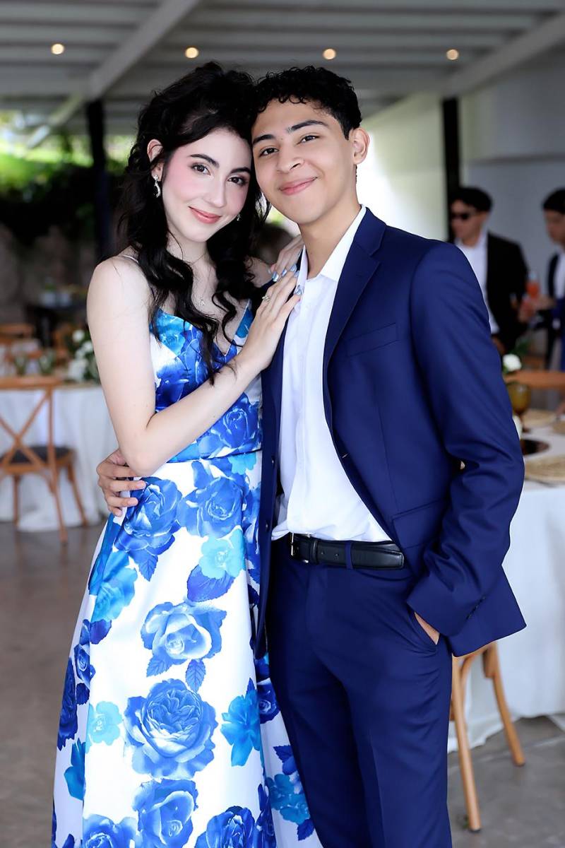 Andrea Obando y Eric Fortín. Andrea Obando y Eric Fortín.