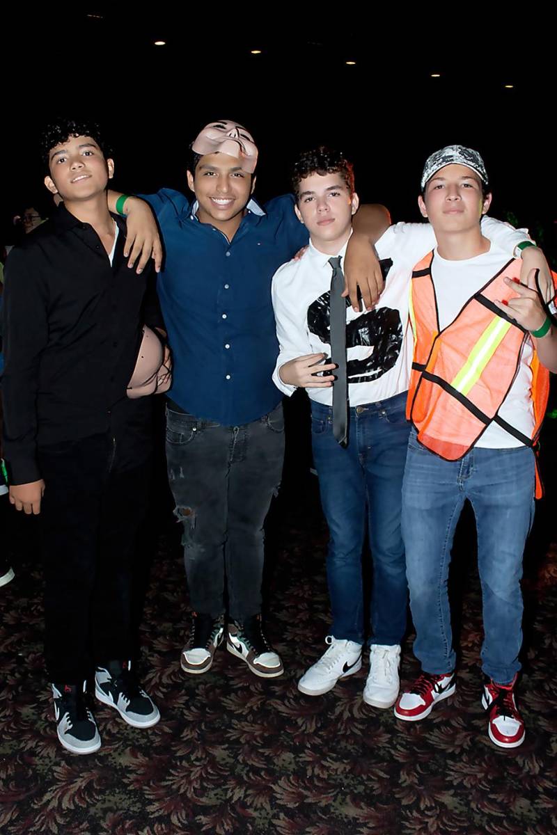 Sergio Villafranca, René Bendeck, Samuel Ochoa y Paolo Cuello.