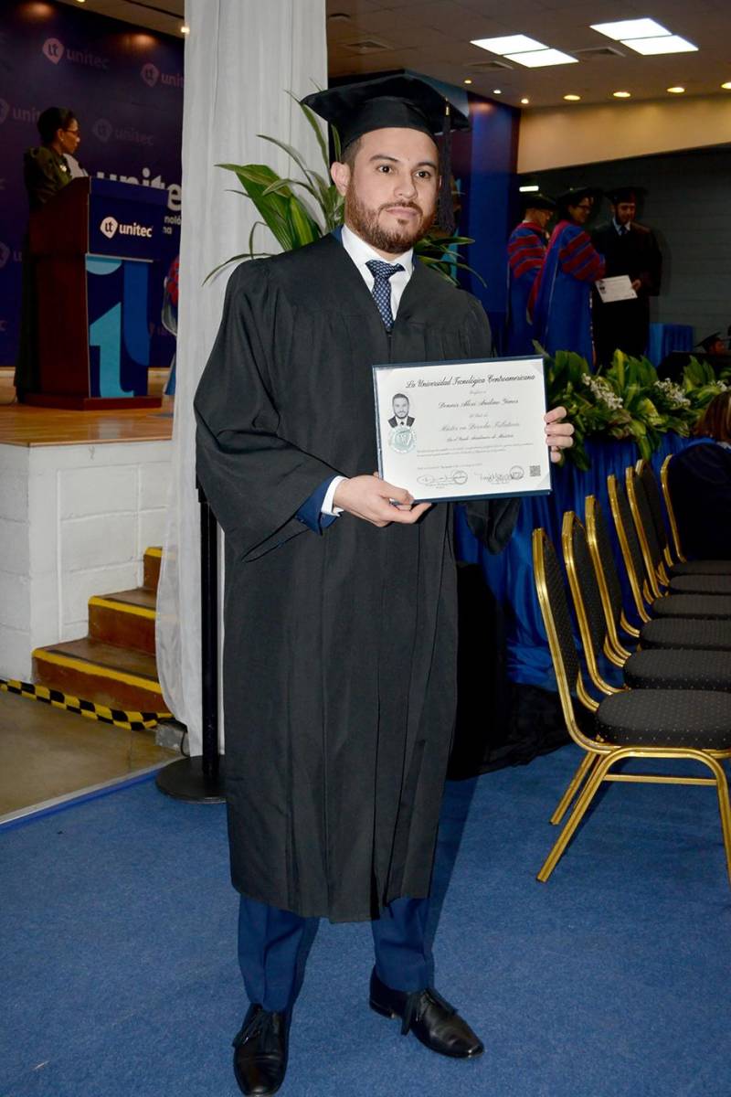 Graduaciones de Posgrado de UNITEC de Tegucigalpa 2025