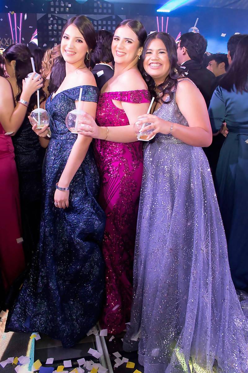 Sofía Kamar, Mariam Rivera y Diana Duarte.