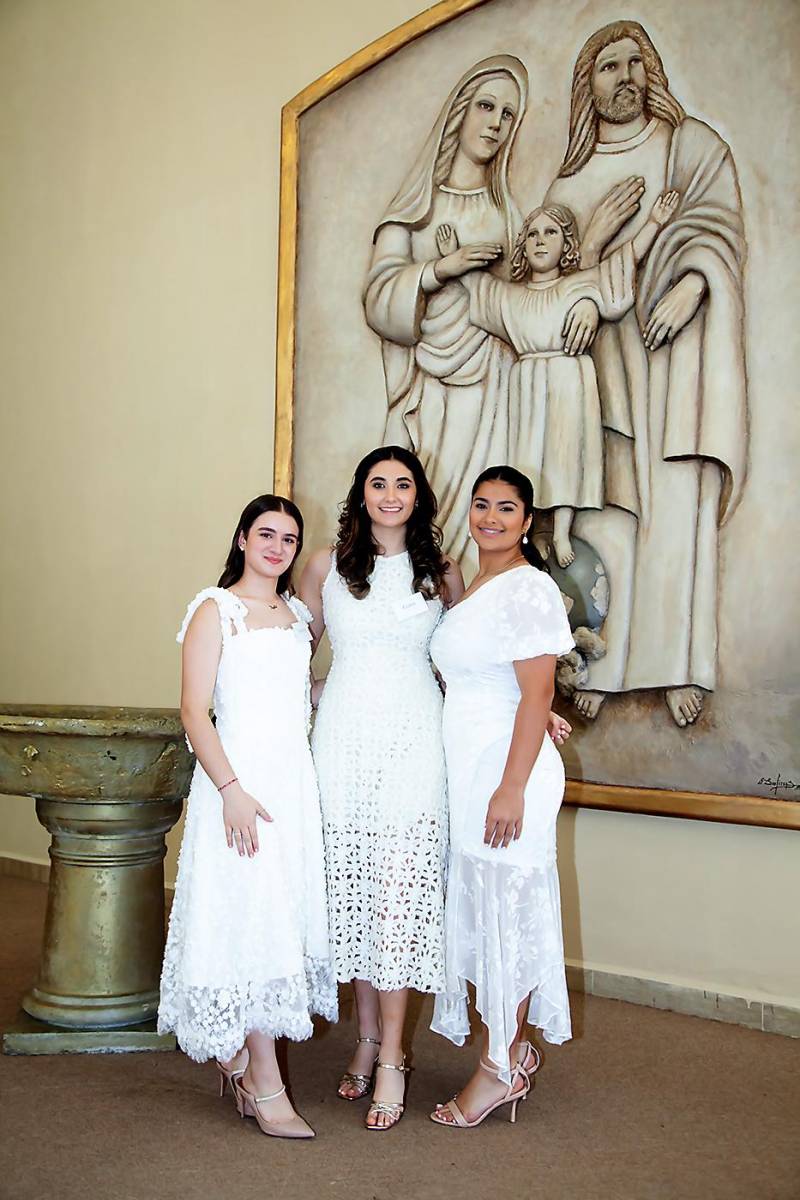 Daniella Massu, Evana Daaboul y Sharika Bendeck.