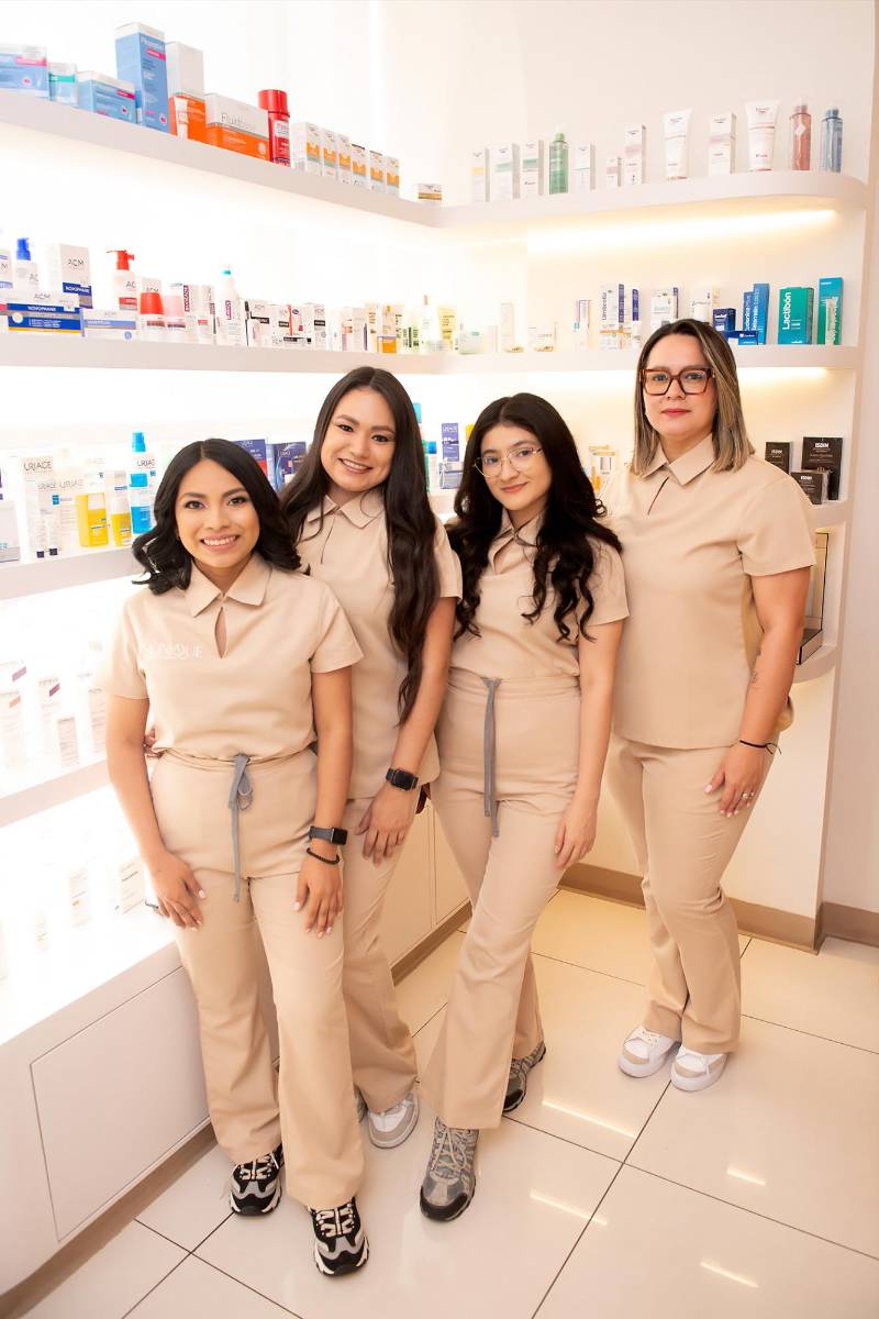 Así se vivió la inauguración de Skinique en Tegucigalpa.