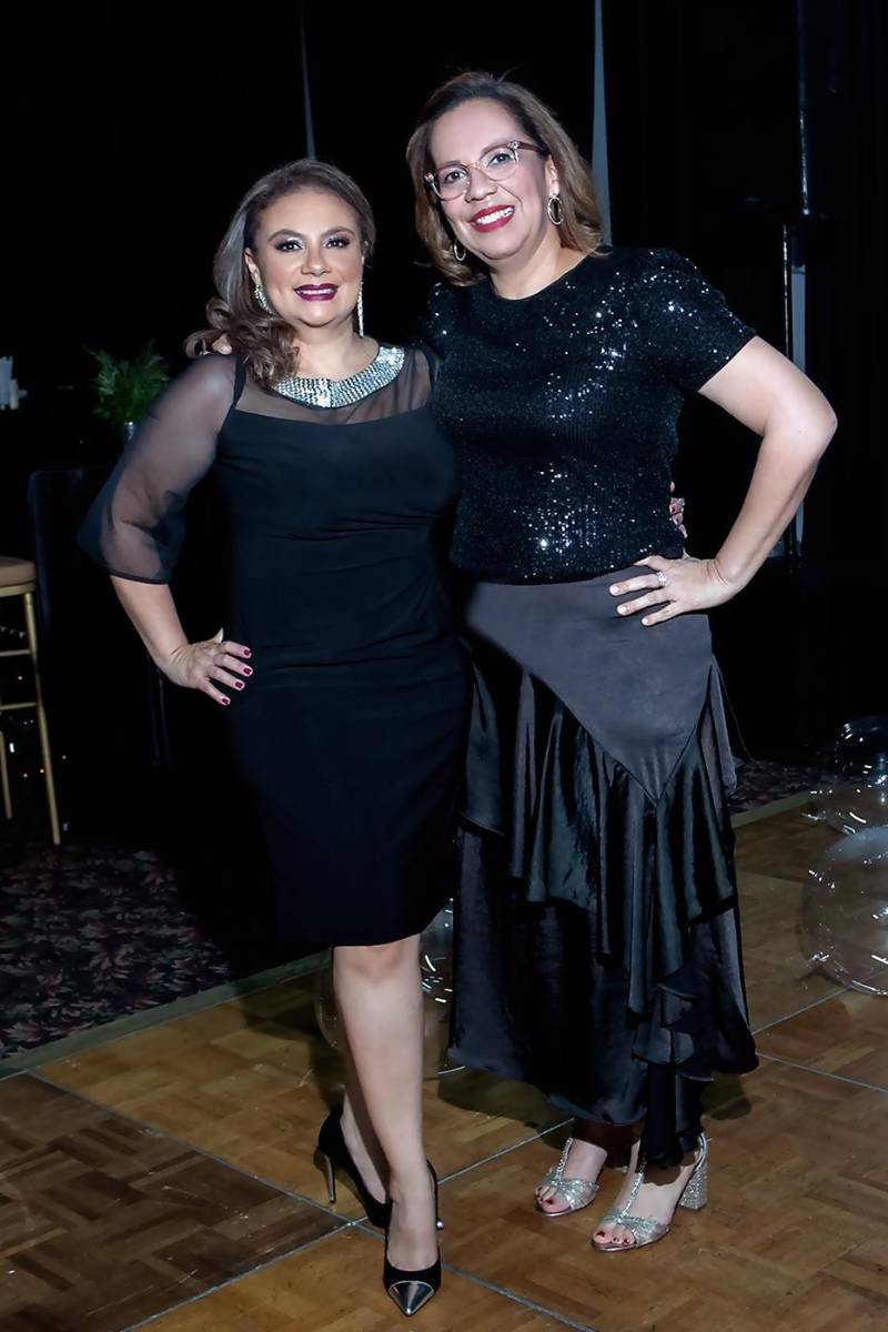 Senobia Matute y Danny Carias.