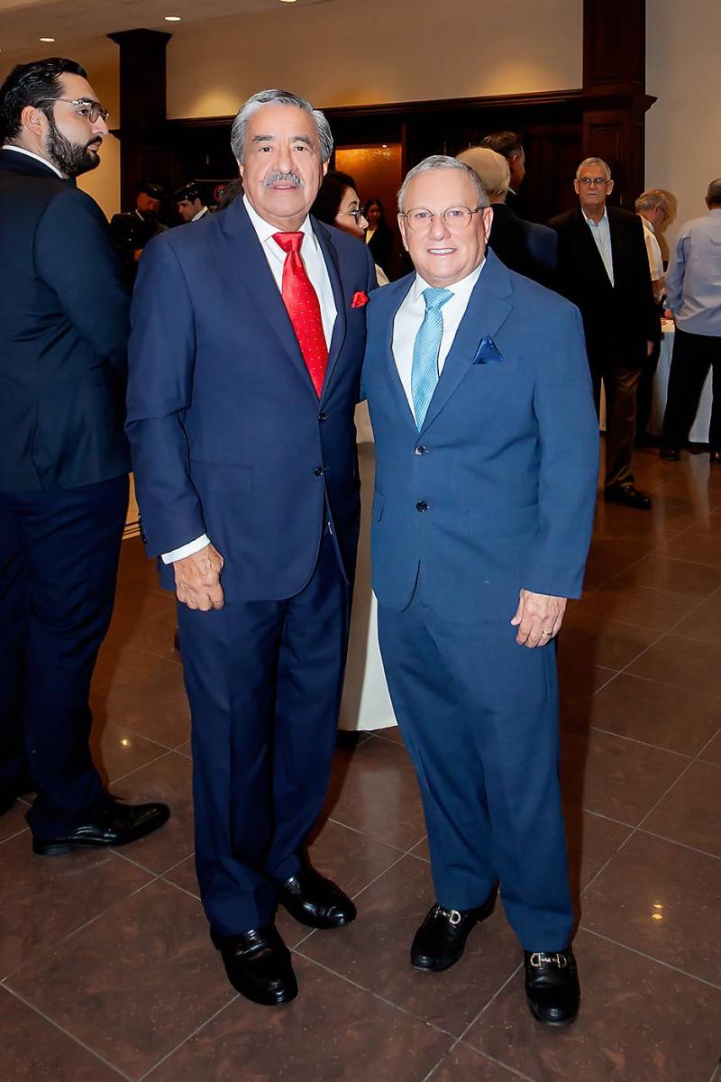 Rafael Flores y Oscar Galeano.
