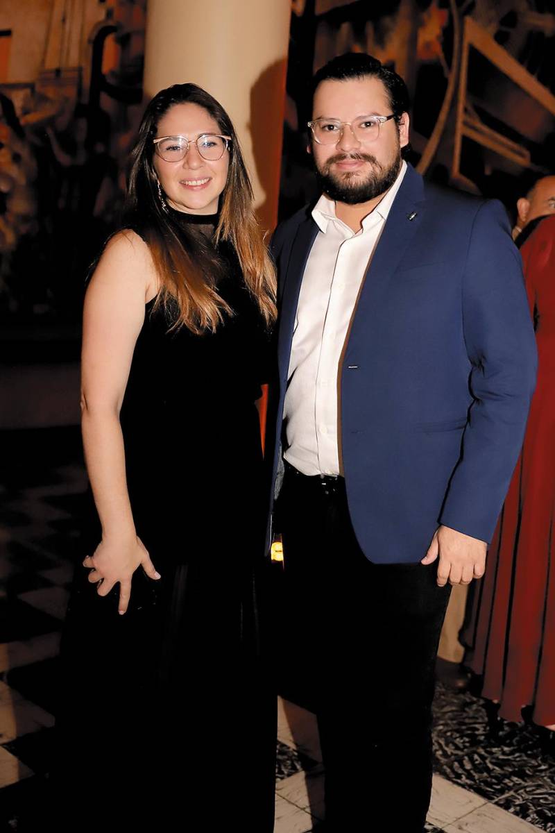Laura Herrnz y José Mejía