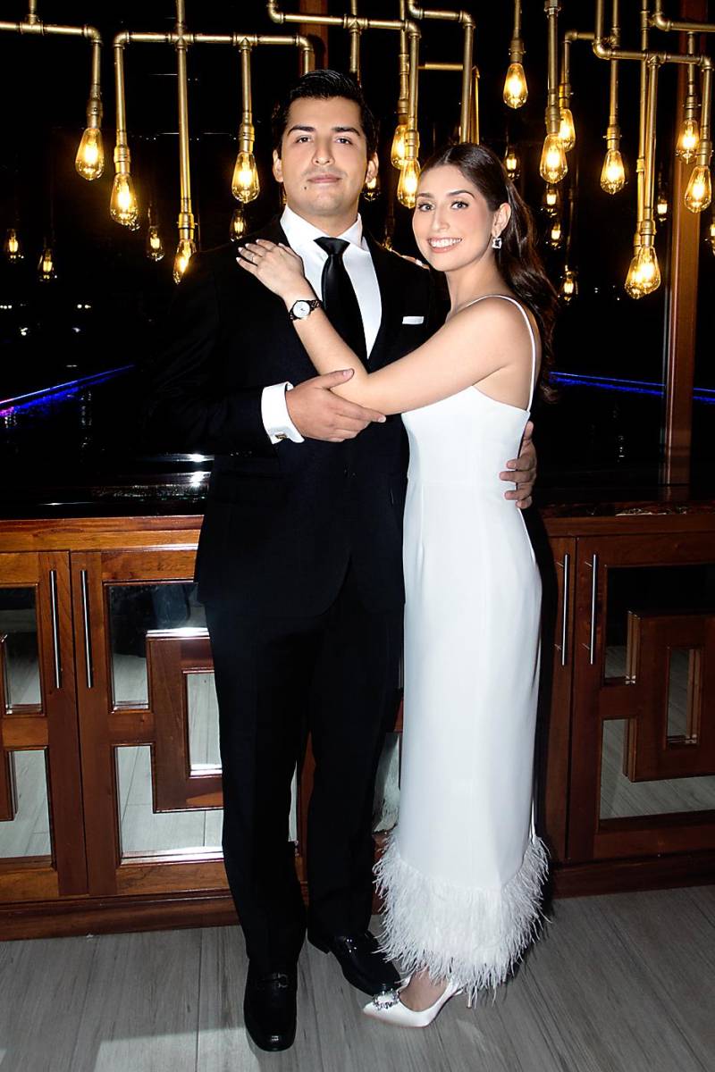 Fotogalería: Diego Sikaffy y Alejandra Bográn celebran su boda civil