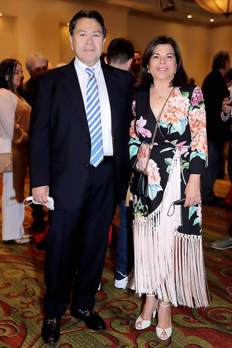 Ricardo Castillo y Juliette Handal