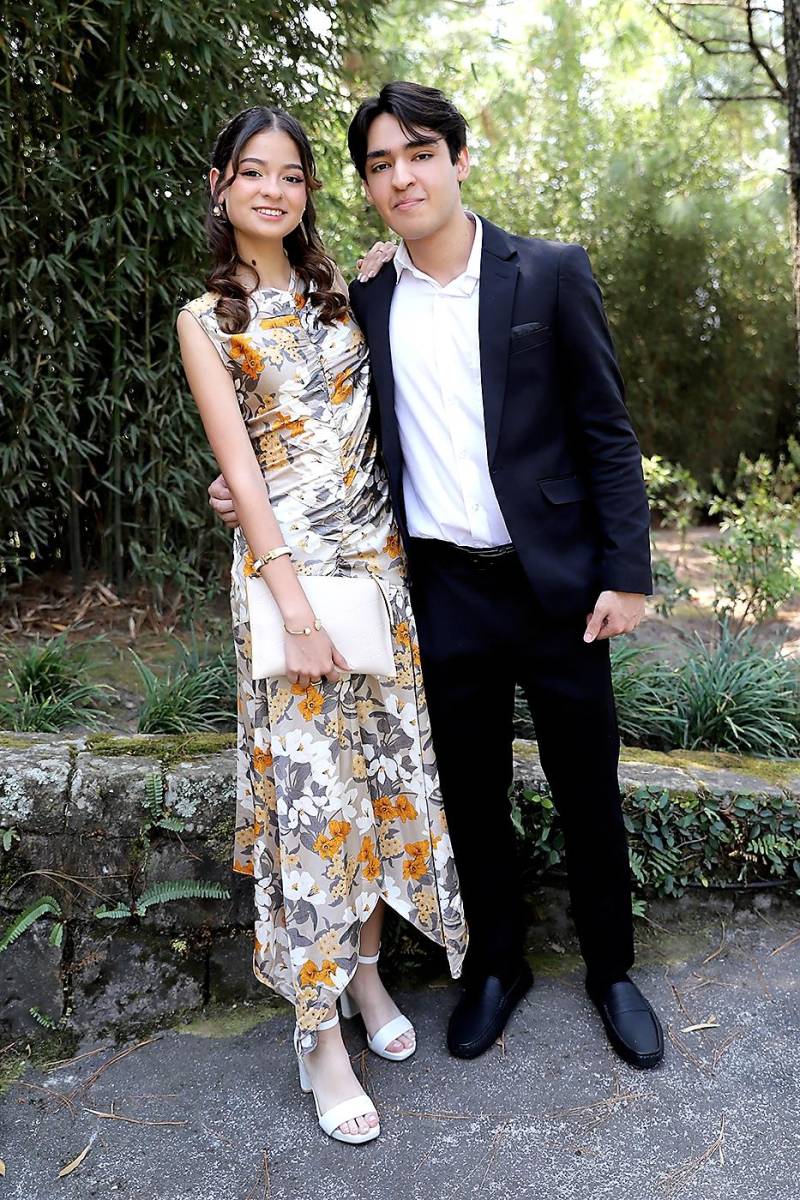 Daniela Benítez y Gabriel Banegas