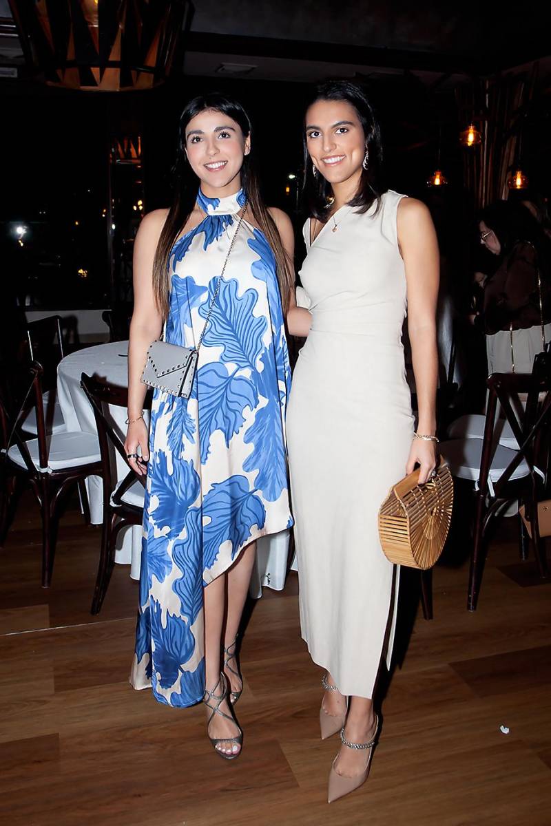 Arianna Boadla y Giovanna Handal.
