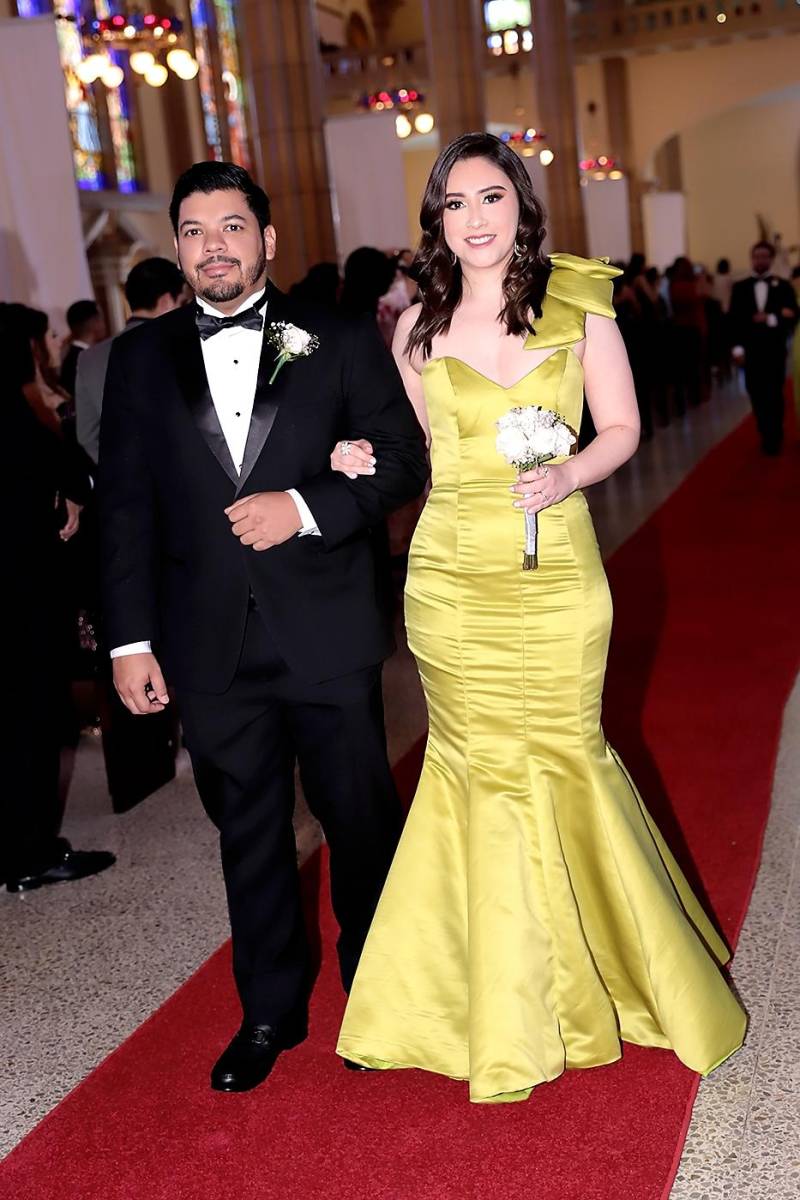Marco Durón y Cecilia Alvarenga