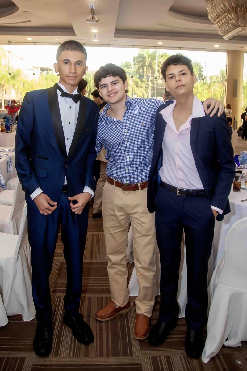 José David García, Reynaldo Bueso y Santiago Borjas.