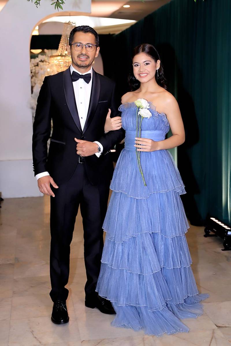 Elías y Camila López.