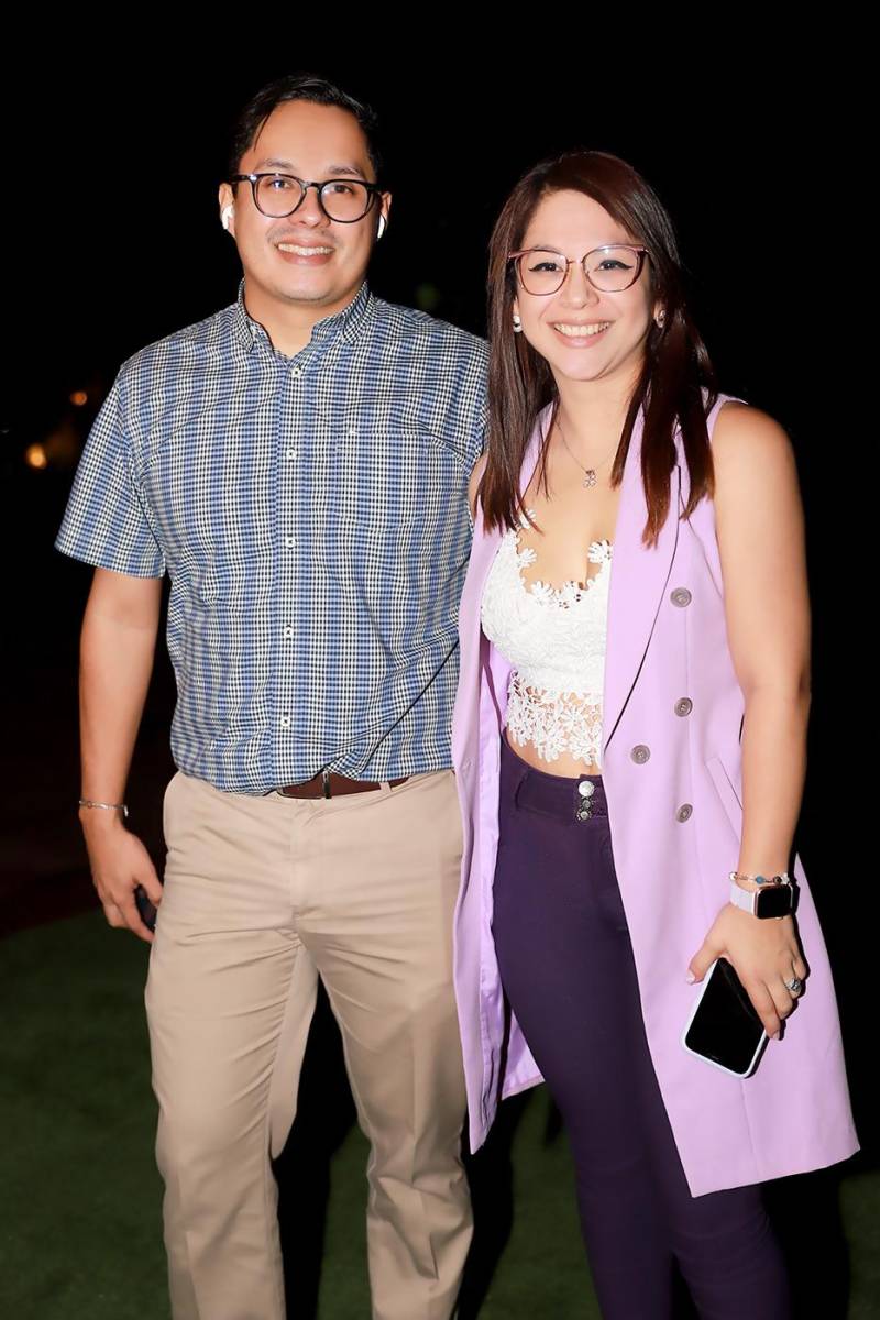 Carlos Euceda y Laura Mungía.