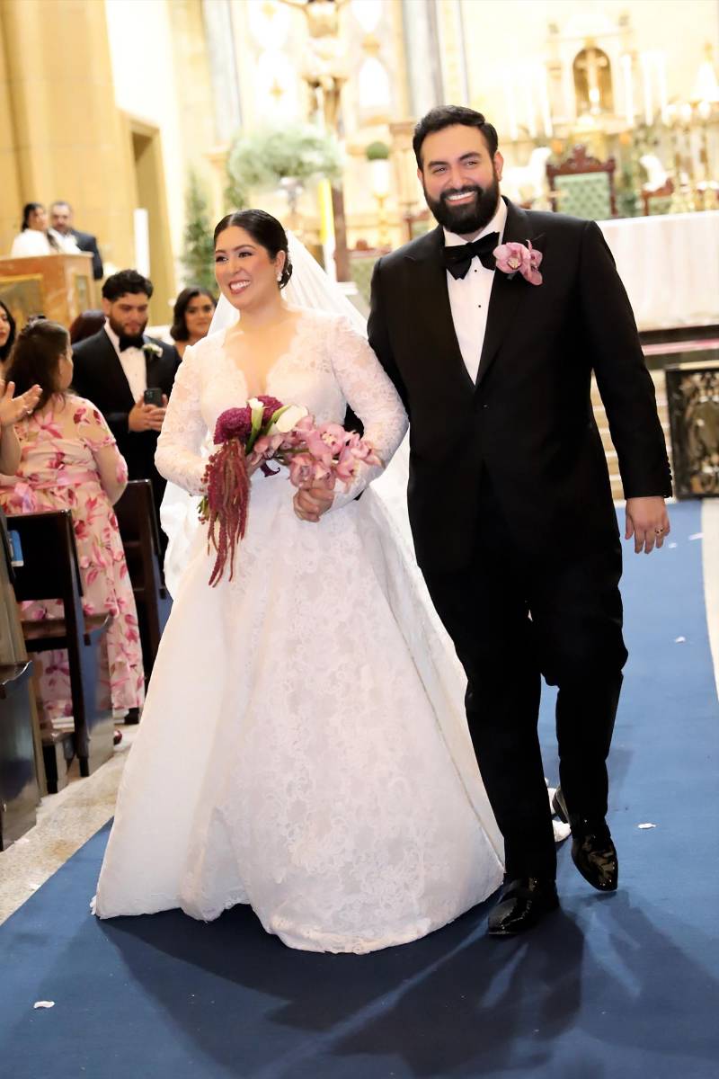 Así fue la boda de Jennifer Victoria Umanzor y Antonio Molina Bendeck