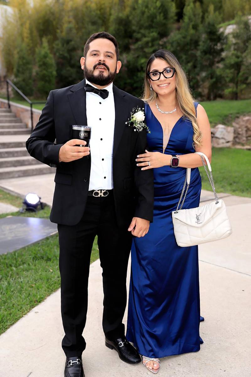 Así fue la boda de Michelle Clamer y Rolando Montero