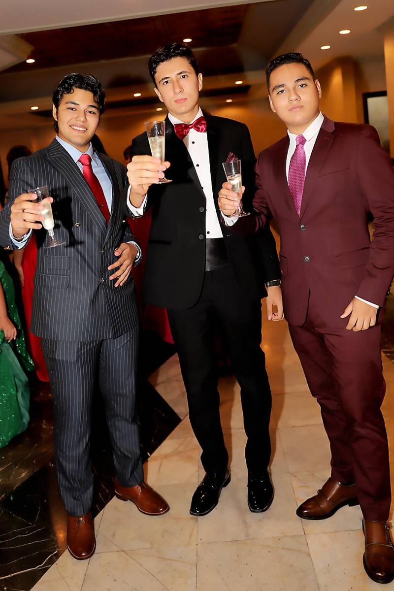 Juan José Guzmán , Jorge Rodríguez y Herman Jimenez