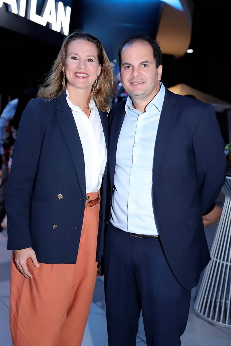Ana Cecilia Quesada y Sergio Calderón.