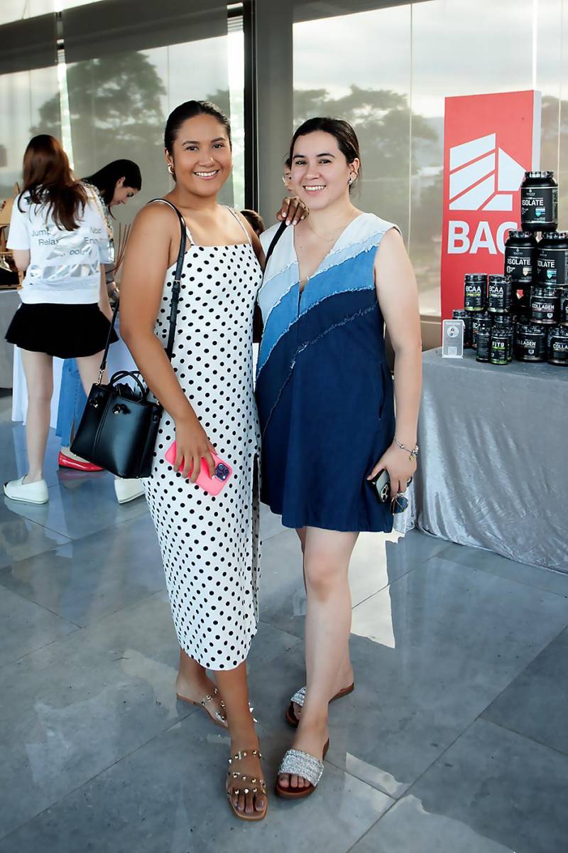 Sofía Delgado y Lilian Aguilar.