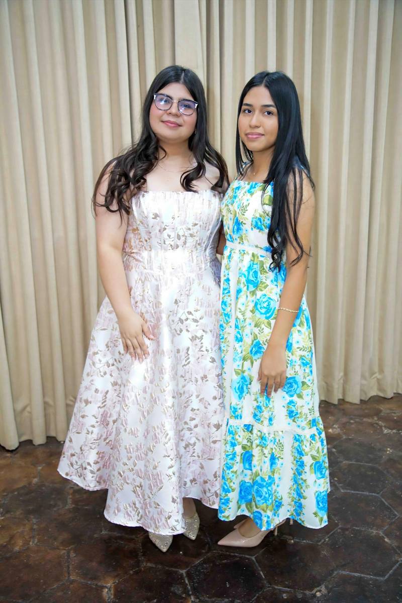 Valeria Fuentes y Mya Cruz. 