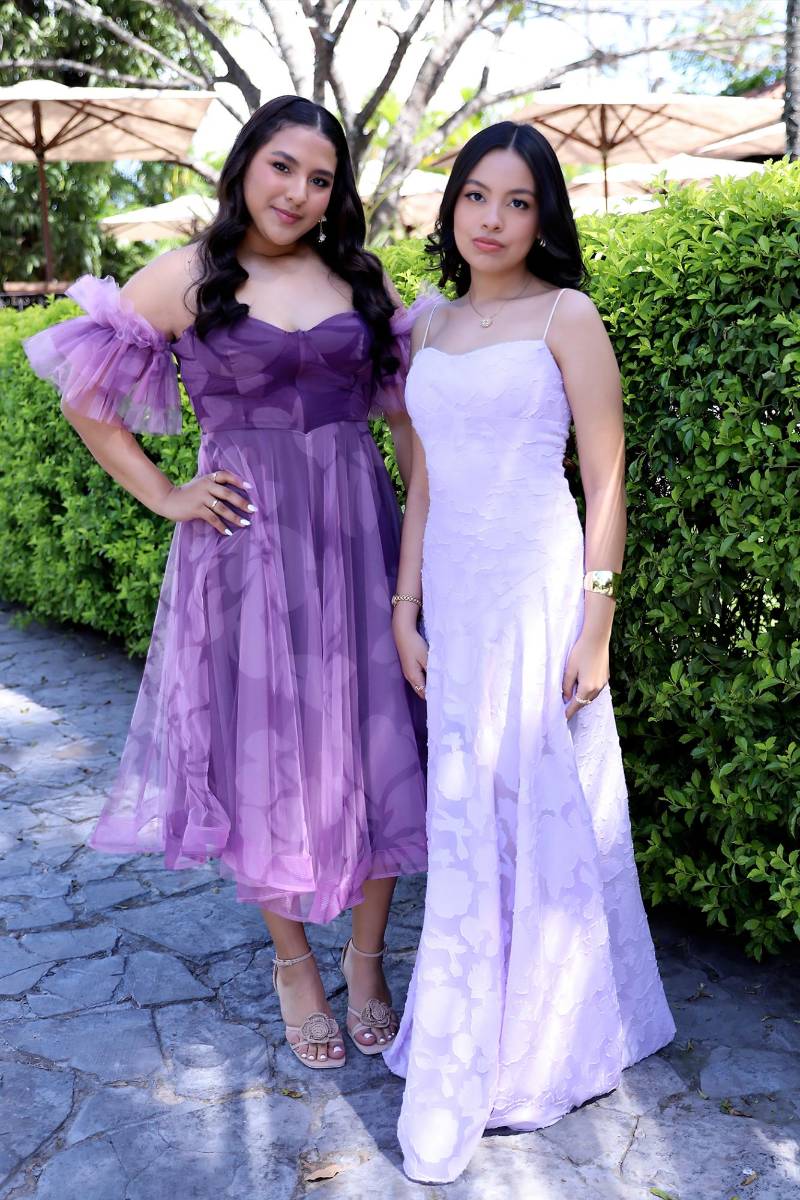 Rosángela Banegas y Ana Moncada.