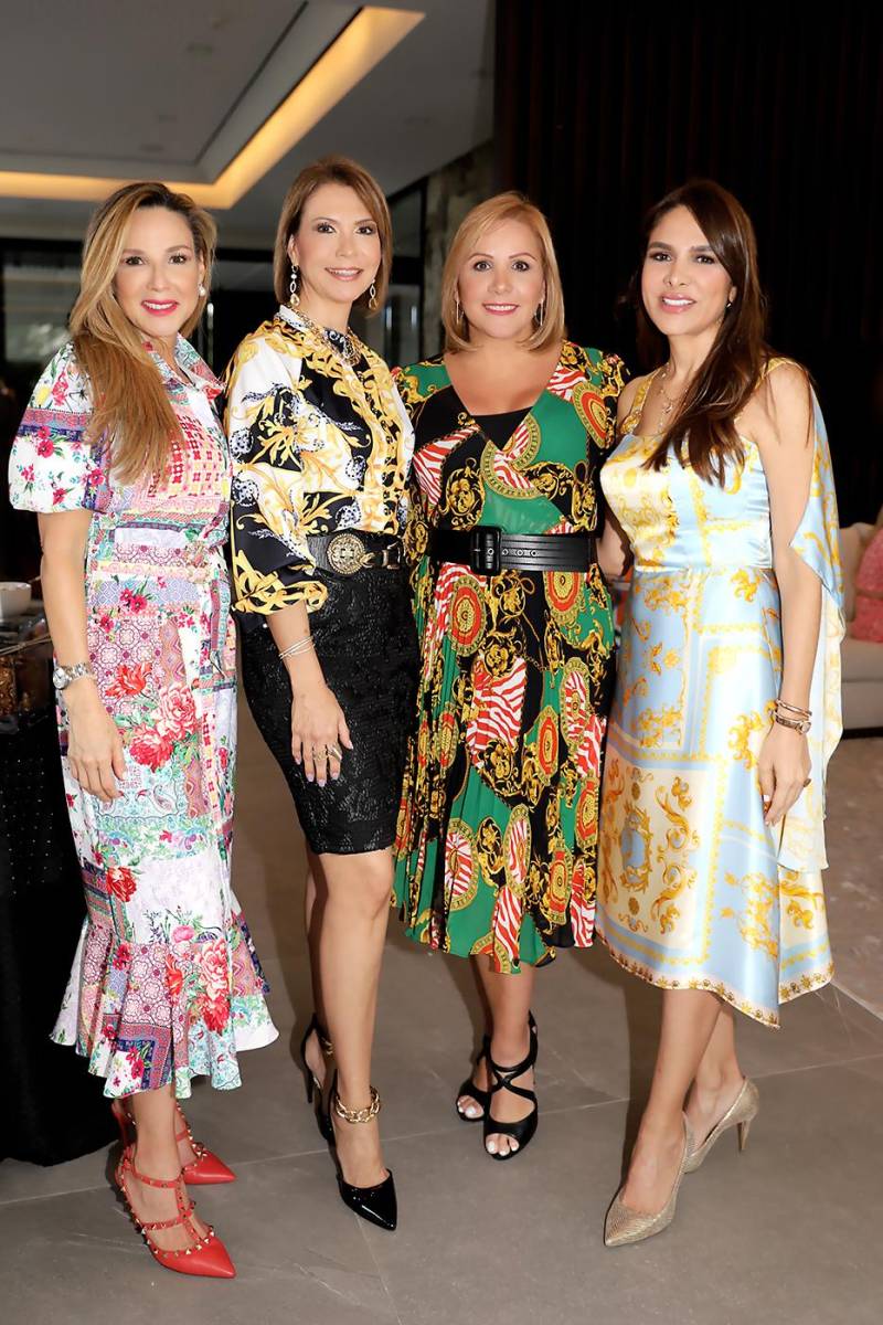 Karla Kafie , Cecilia Beltrand , Ana Beatriz Gene y Anna Melissa Paz
