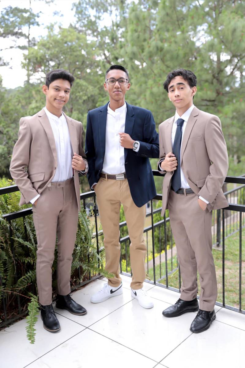 Paolo Ruíz Valladares, Jorge Hernández y Juan Castillo