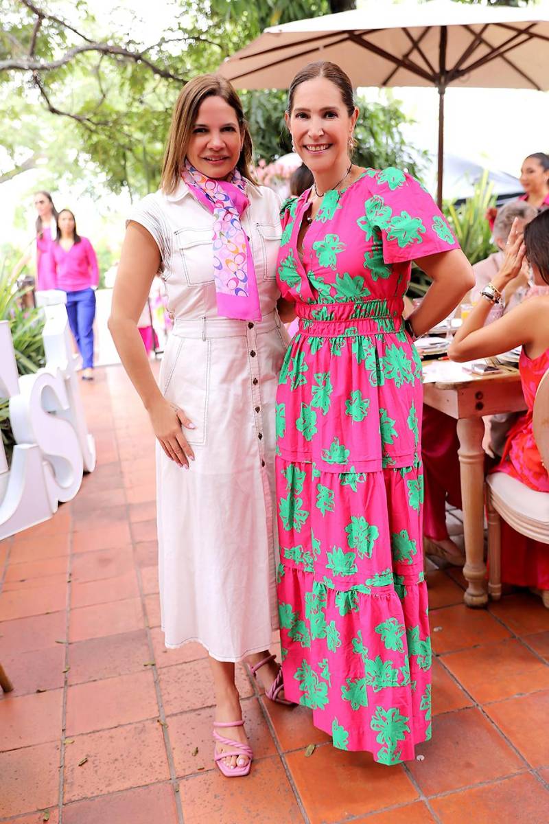 Tatiana Zelaya y Elena Williams.