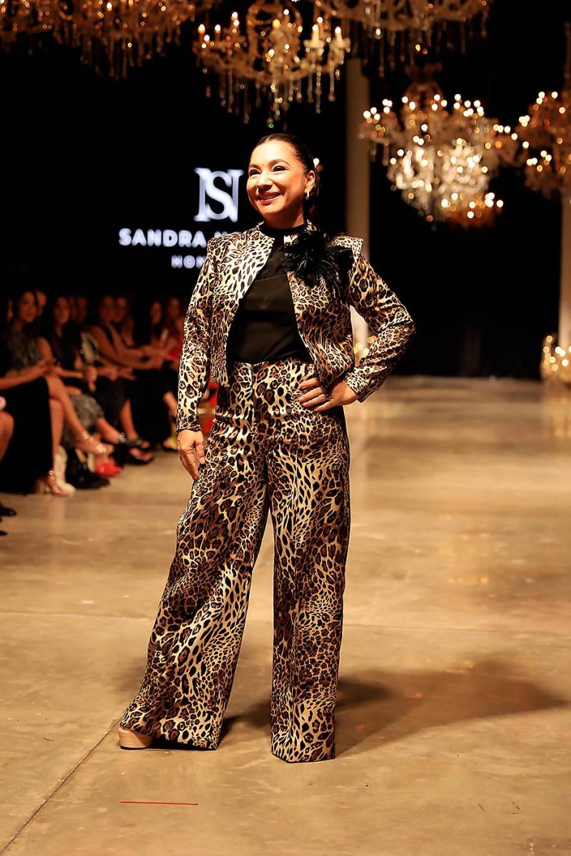 Sandra Noguera, estudiante de la Escuela de Diseño de Moda de UNITEC