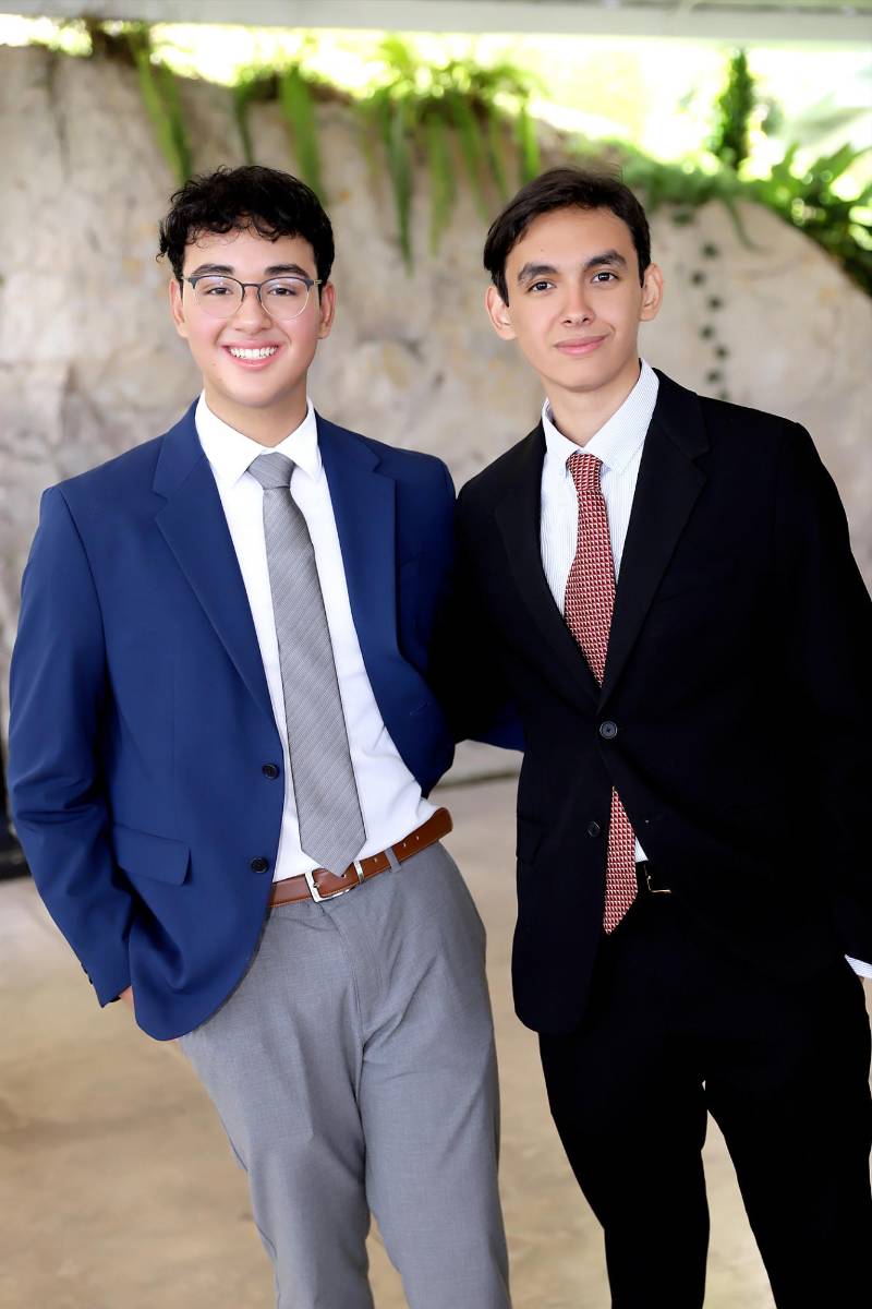 Mario Funes y Abraham Andonie.