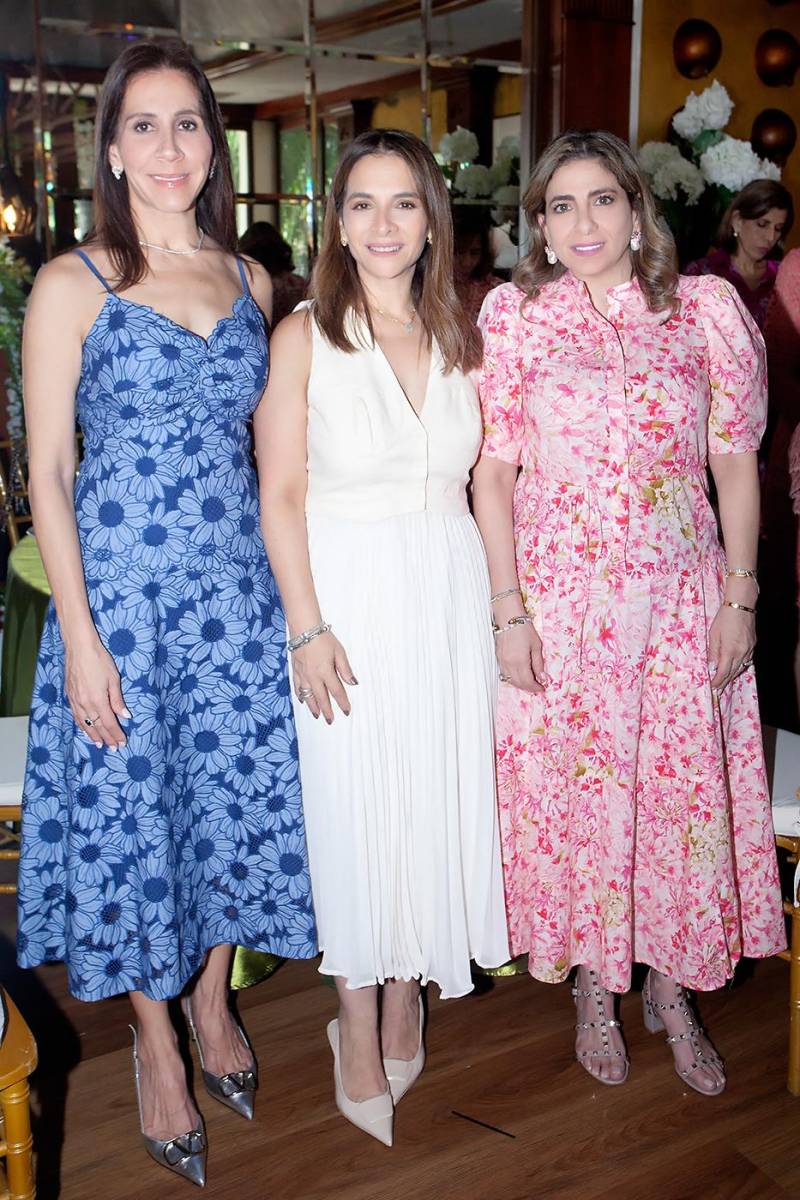 Jeny Geanine, Giselle Rishmawy y Leyla Faraj.