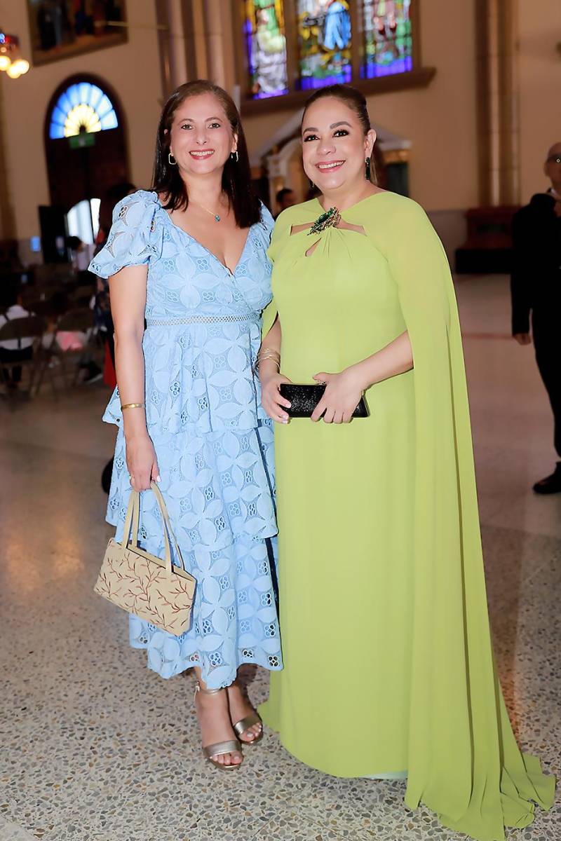 Claudia Samayoa de Flores y Claudia Cerrato de Madrigal