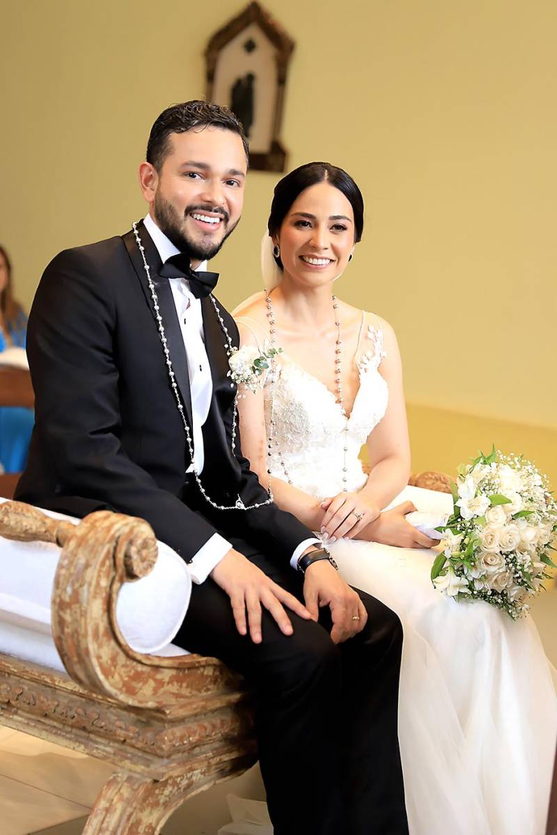 Así fue la boda de Michelle Clamer y Rolando Montero