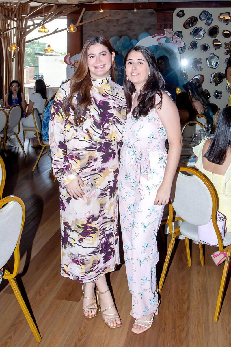 Fernanda Medina y Nicole Handal.
