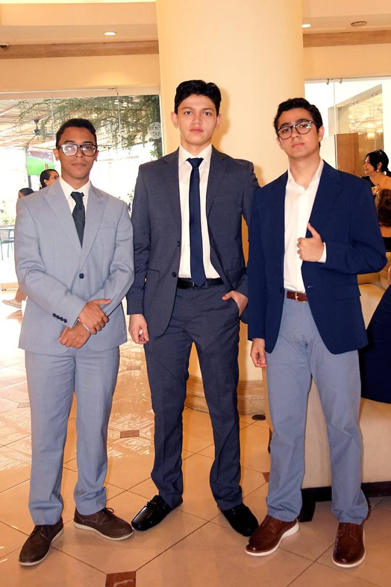 Alex Galindo, Ángel Maldonado y Rafael Usmaily.