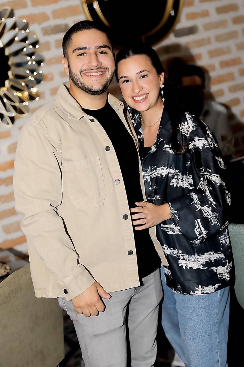 Carlos Facussé y Sofía Álvarez. 