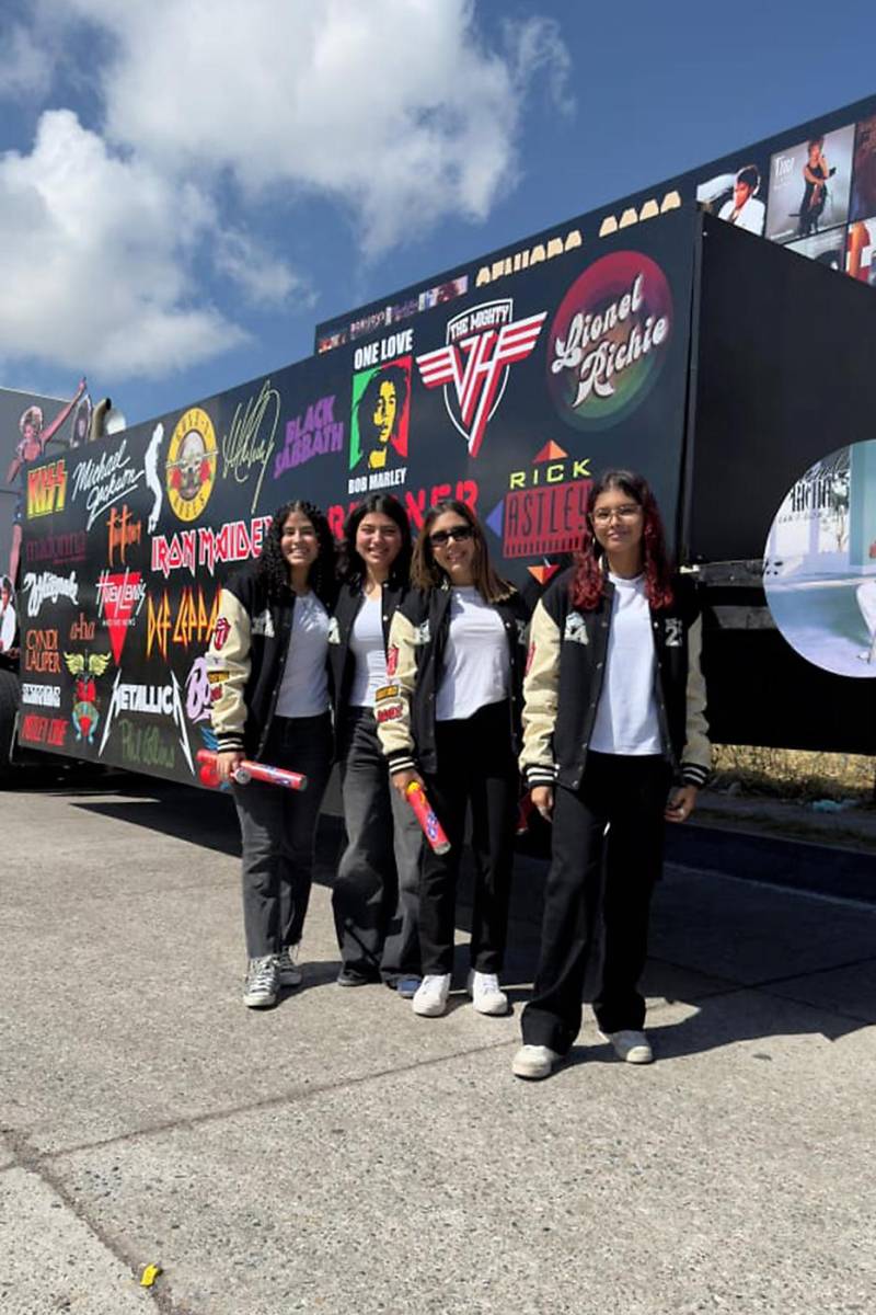 Paulina Zelaya, Valery Lupi, Ivanna Sabillón y Camila Lagos