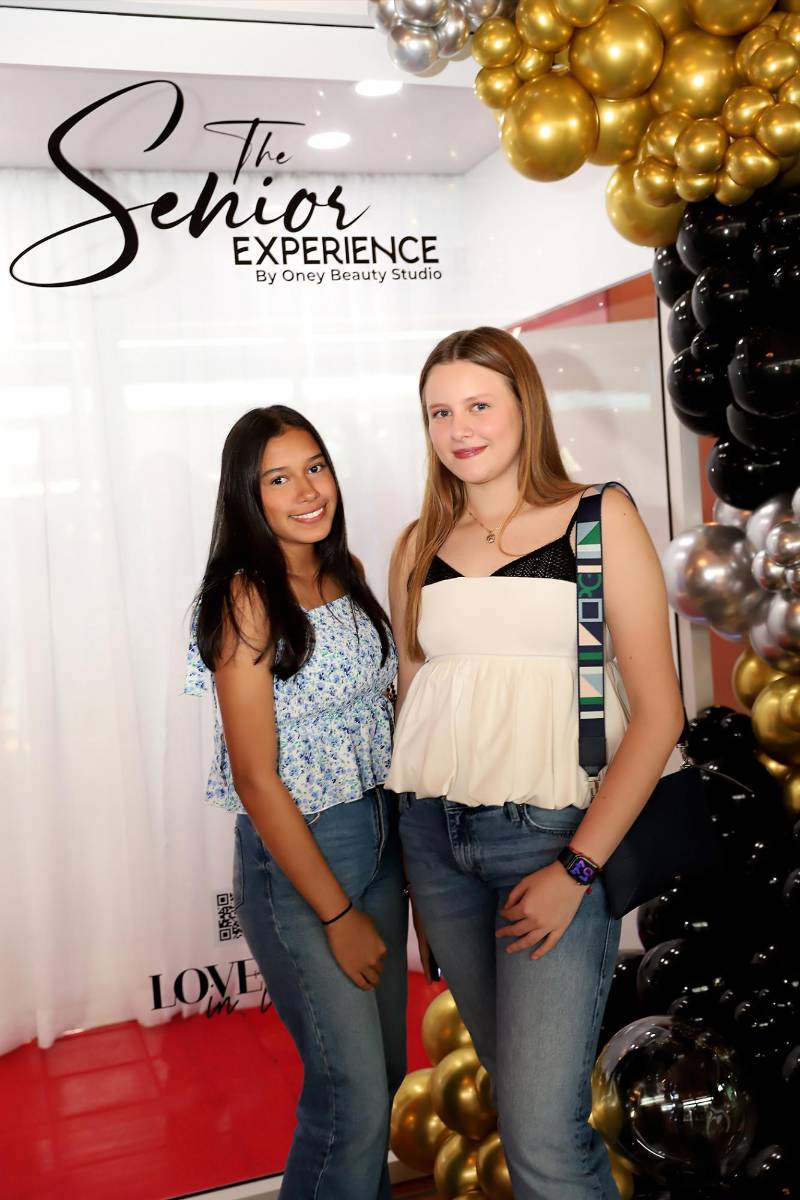 Fernanda Ramírez y Isabella Castro.