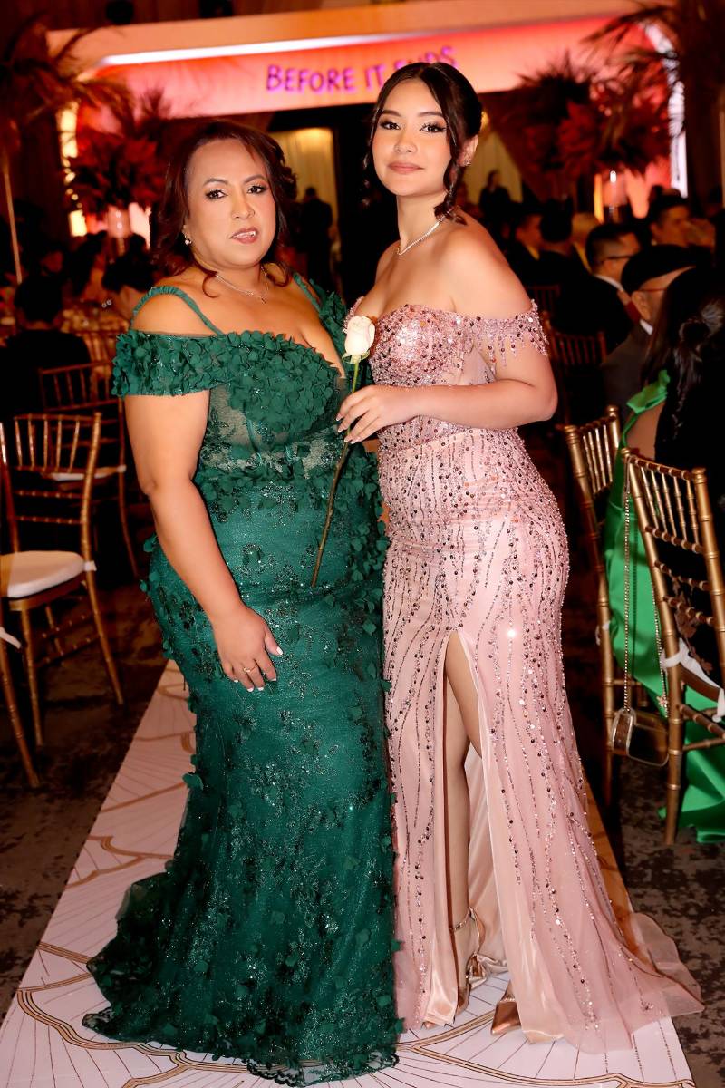 Evelyn Ramirez y su madre Evelyn Trujillo. 