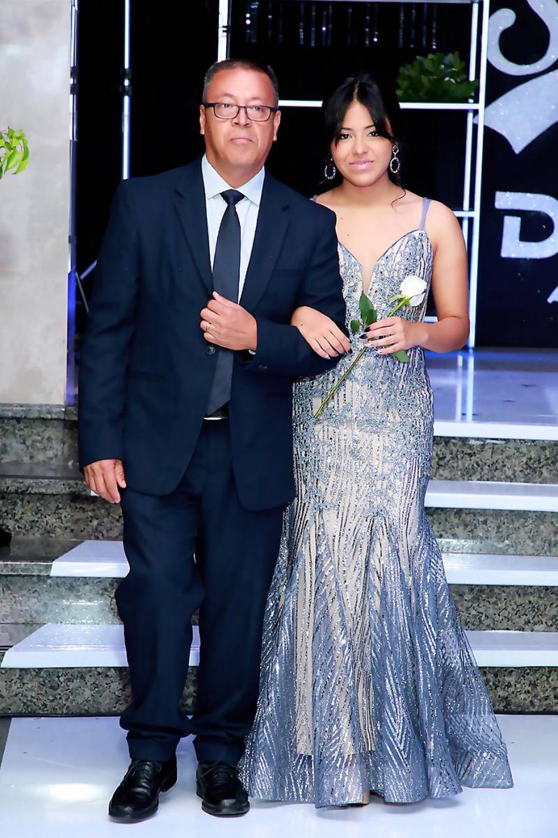 Allam Morazán y su hija Alana