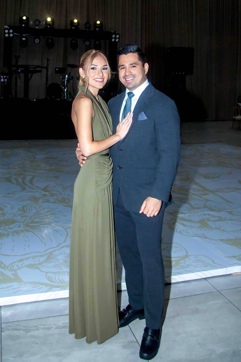 Moisés Mata y Melanie Amaya