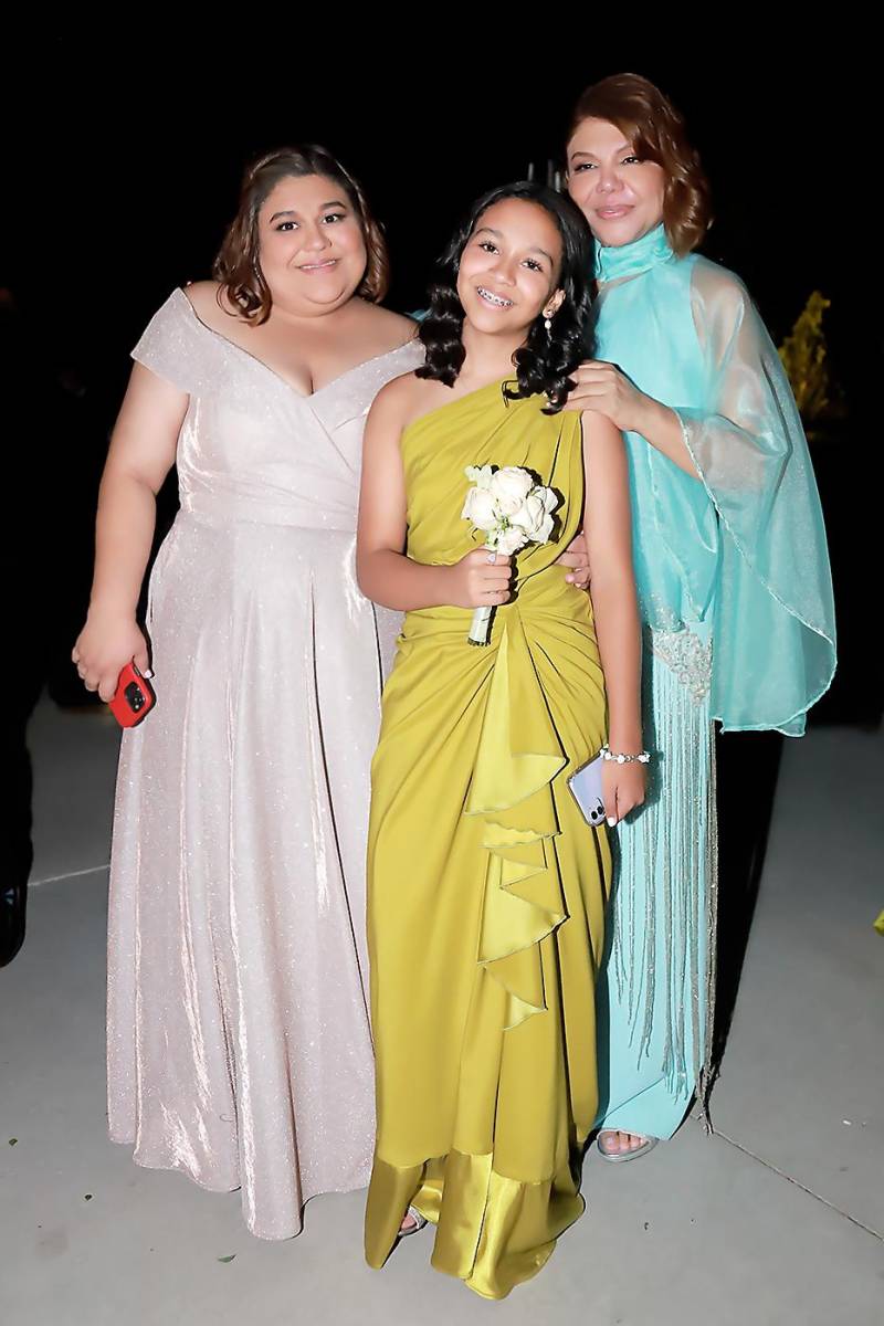Laura Isabel, Cristina y Laura Simón,