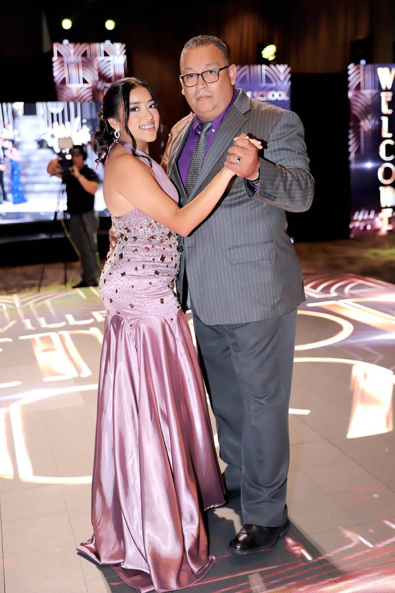 Odeth y Marvin Fonseca.