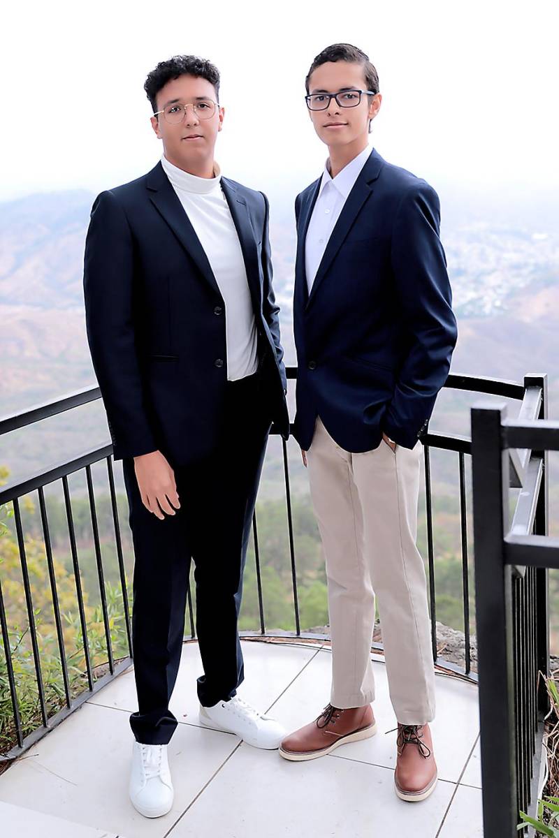 Ariel Cruz y Erick Fiallos. 
