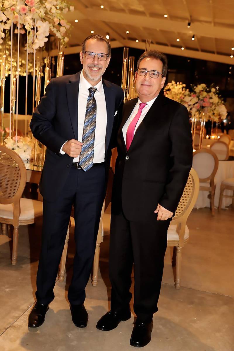 Mauricio Kawas y Jaime Frech