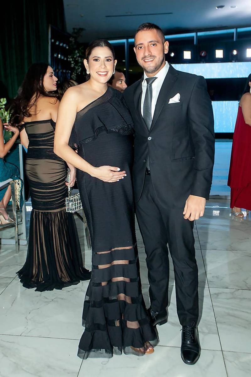 Michelle y Pablo Suazo.