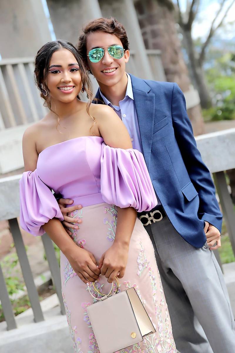 Sayra Barahona y Andrés Godoy