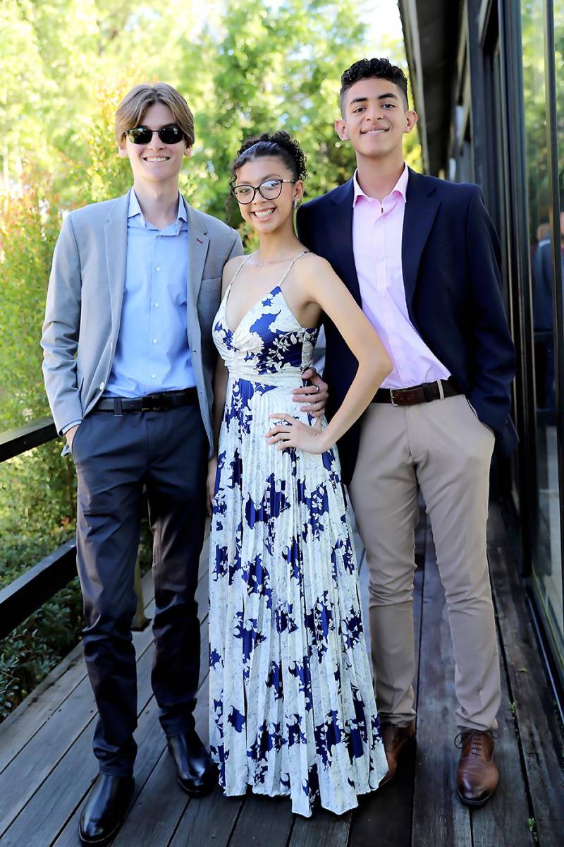 José Figueroa, Ángela Cortés y David Rodríguez.