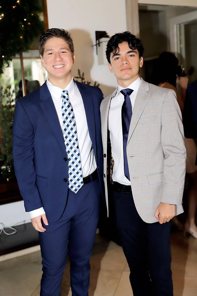 Stefan Lagunes y Luis Clare