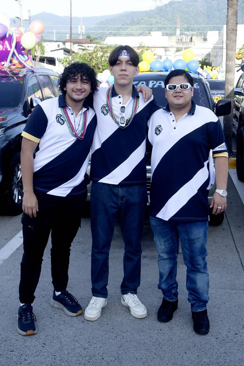 Carlos Villar, Juan Diego Villalvir y Marlon Lagos.